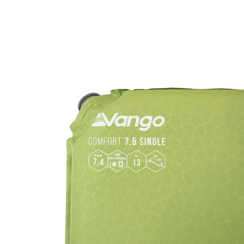 Vango Comfort 7.5cm Self Inflating Single Sleeping Mat