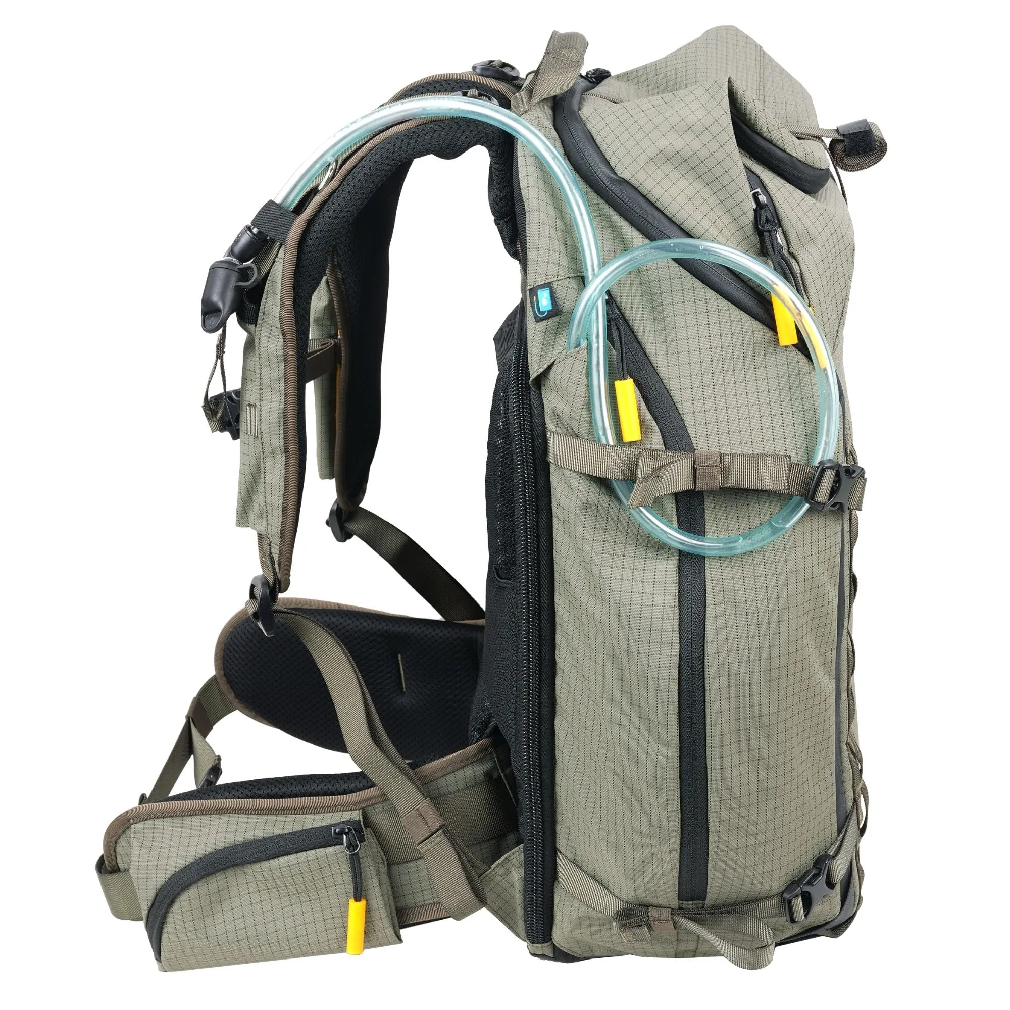 VEO Active 49 35 Litre Trekking Backpack - For Pro DSLR/Pro Mirrorless Body With Grip - Green