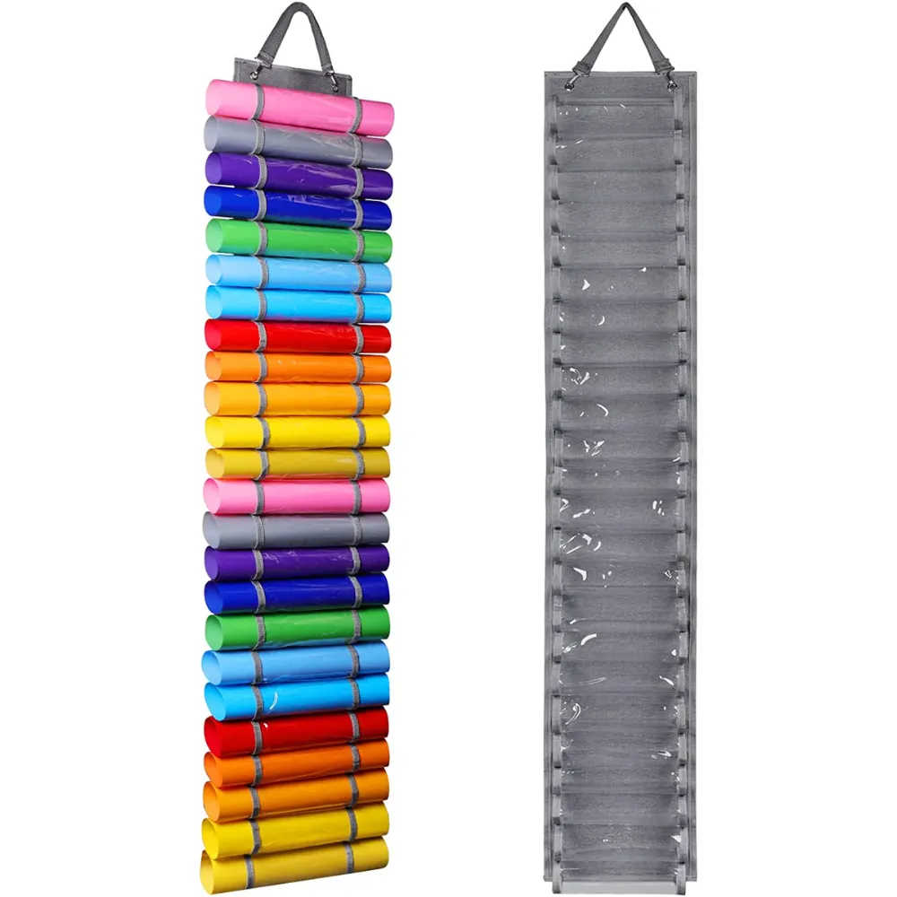 Vinyl Hanging Organizer Storage Roll Holder