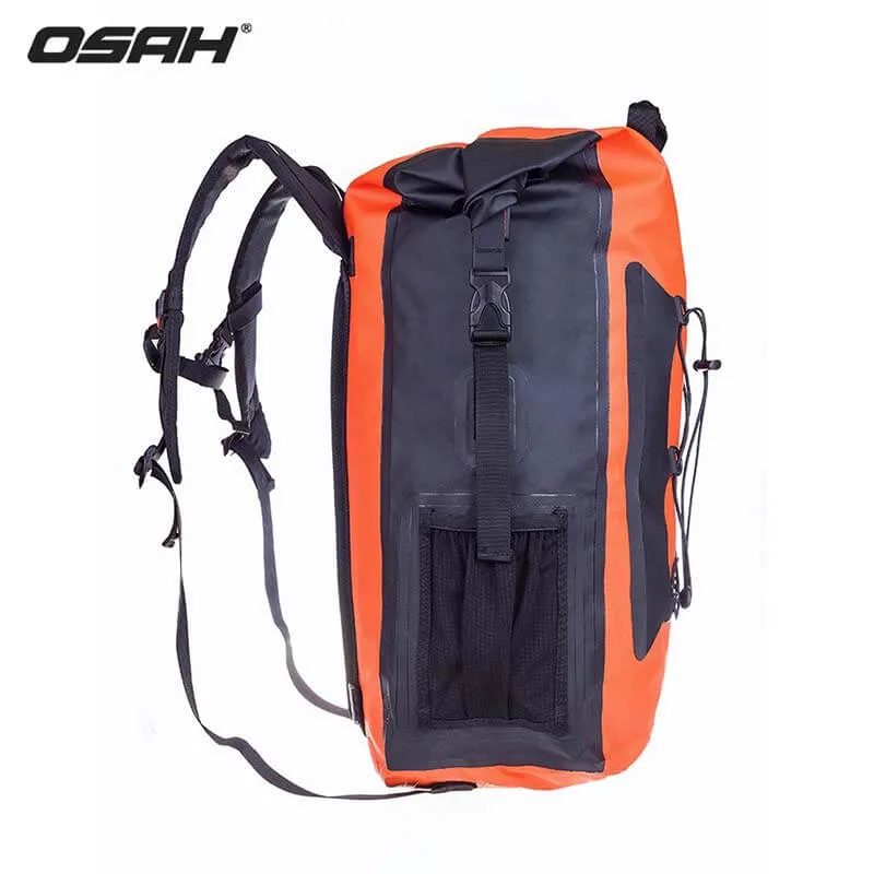 Waterproof Backpack 20L 40L Roll-Top Closure Dry Bag