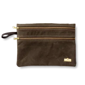 Waxed Canvas Organizer Pouch