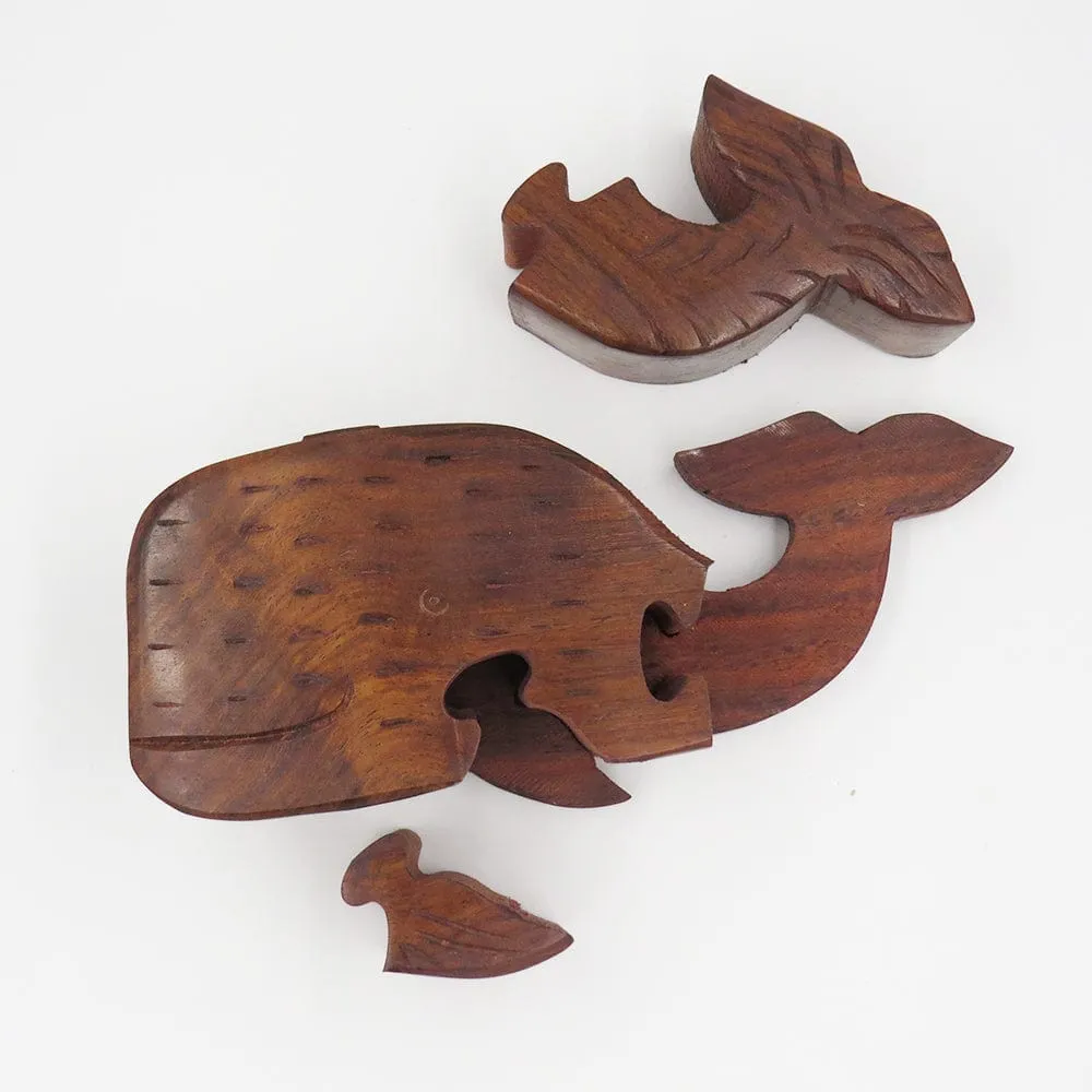 Whale Puzzle Box