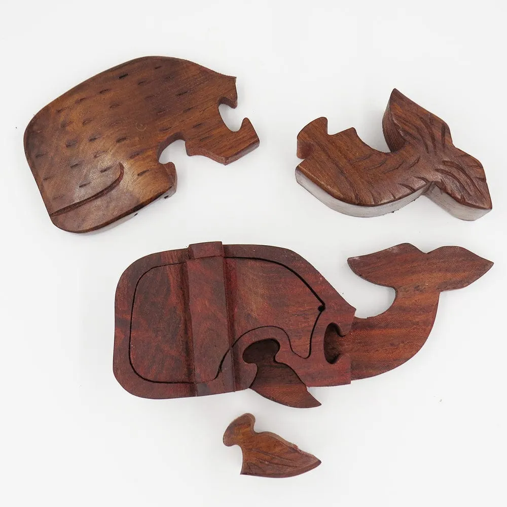 Whale Puzzle Box