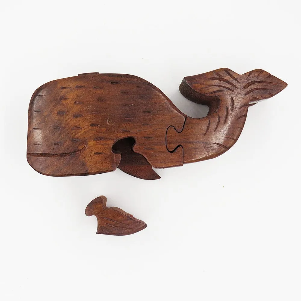 Whale Puzzle Box