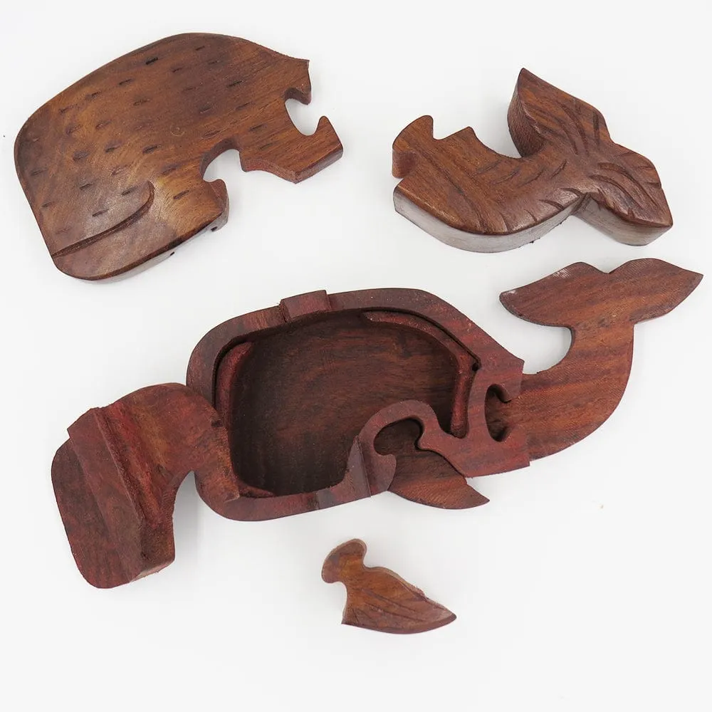 Whale Puzzle Box