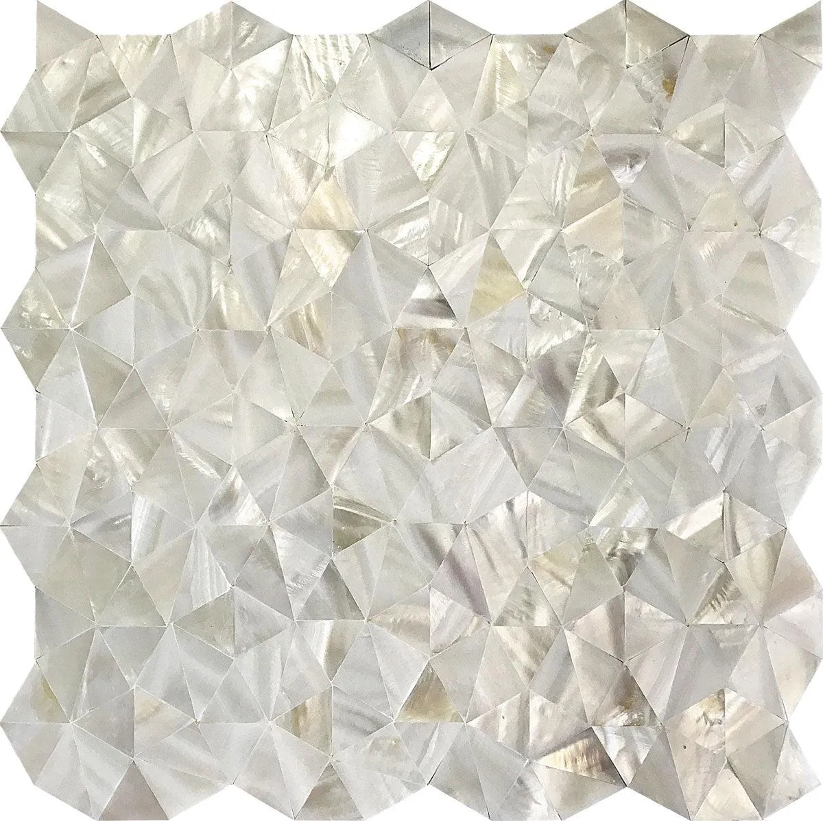 White Illusion Mother Of Pearl Mosaic Tile