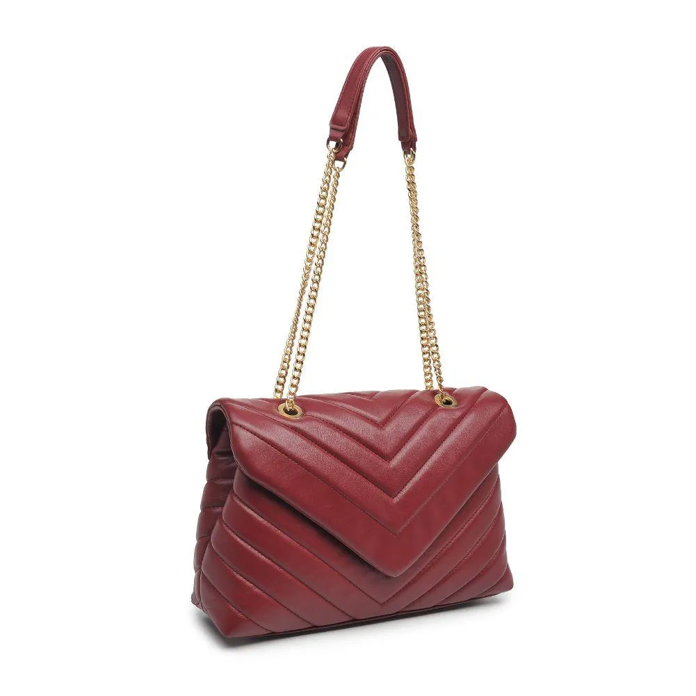 Willa Designer Bag in Merlot