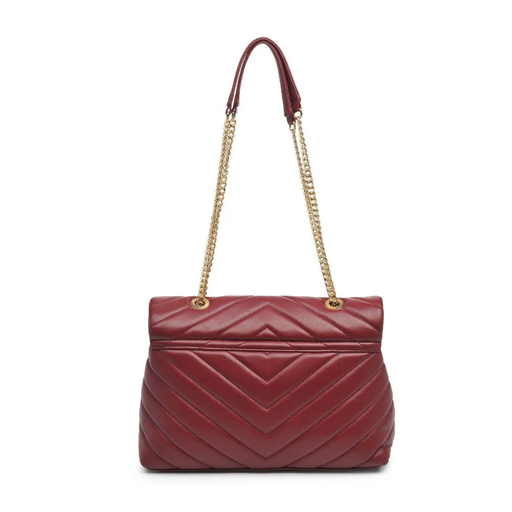 Willa Designer Bag in Merlot