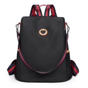 Women's Solid Anti-Theft Backpack