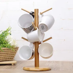 Wooden Mug Holder